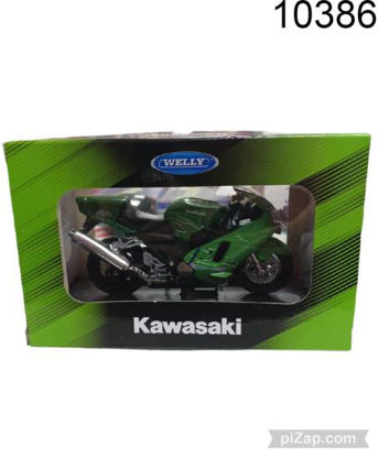 Imagen de MOTOS DE COLECCION KAWASAKI Y MZ ESCALA 1:18 7.24